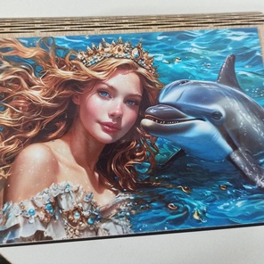 Русалочка и дельфин 96 шт.